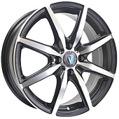 Диски Venti 1615 6.5x16 5*114.3 ET38 DIA67.1 BL Литой купить с бесплатной доставкой в пункты выдачи в Петербурге